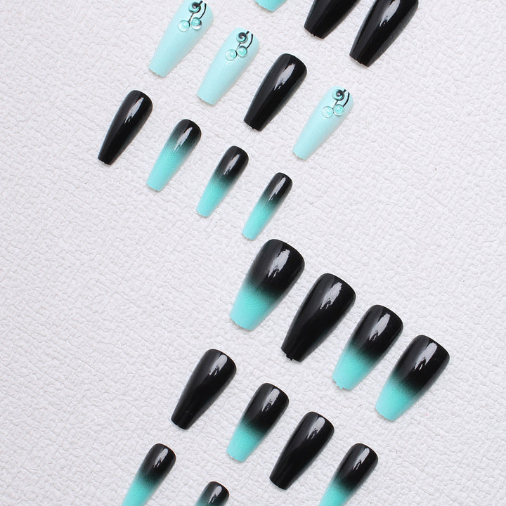 Elegant Gradient Press-On Nails Kalsten
