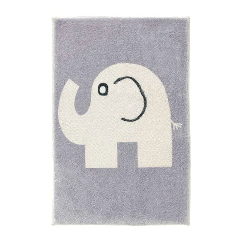 Cute Bunny-Themed Decorative Area Rug