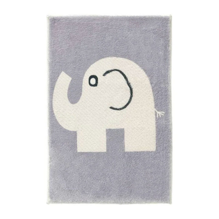 Cute Bunny-Themed Decorative Area Rug