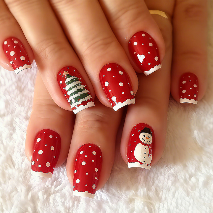 Nail art set with detailed floral designs Kalsten