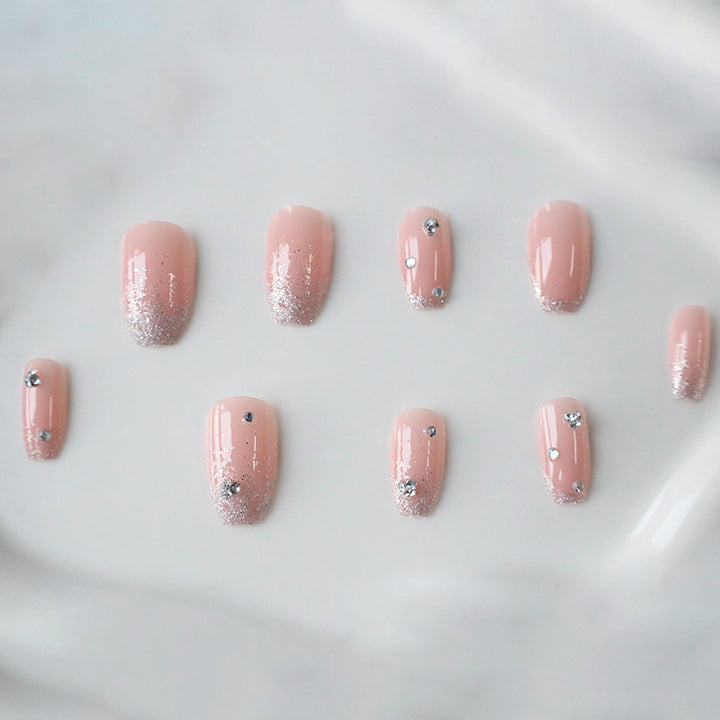 Elegant Crystal Decor Nail Art Kalsten