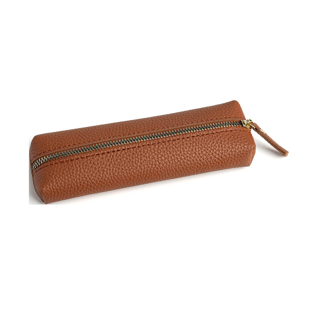 Leather Zippered Pencil Case Kalsten