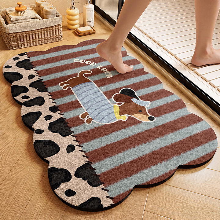 Soft Bath Mat for Bathroom Floors