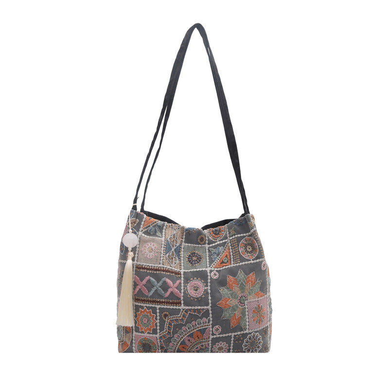Bohemian Patchwork Shoulder Bag