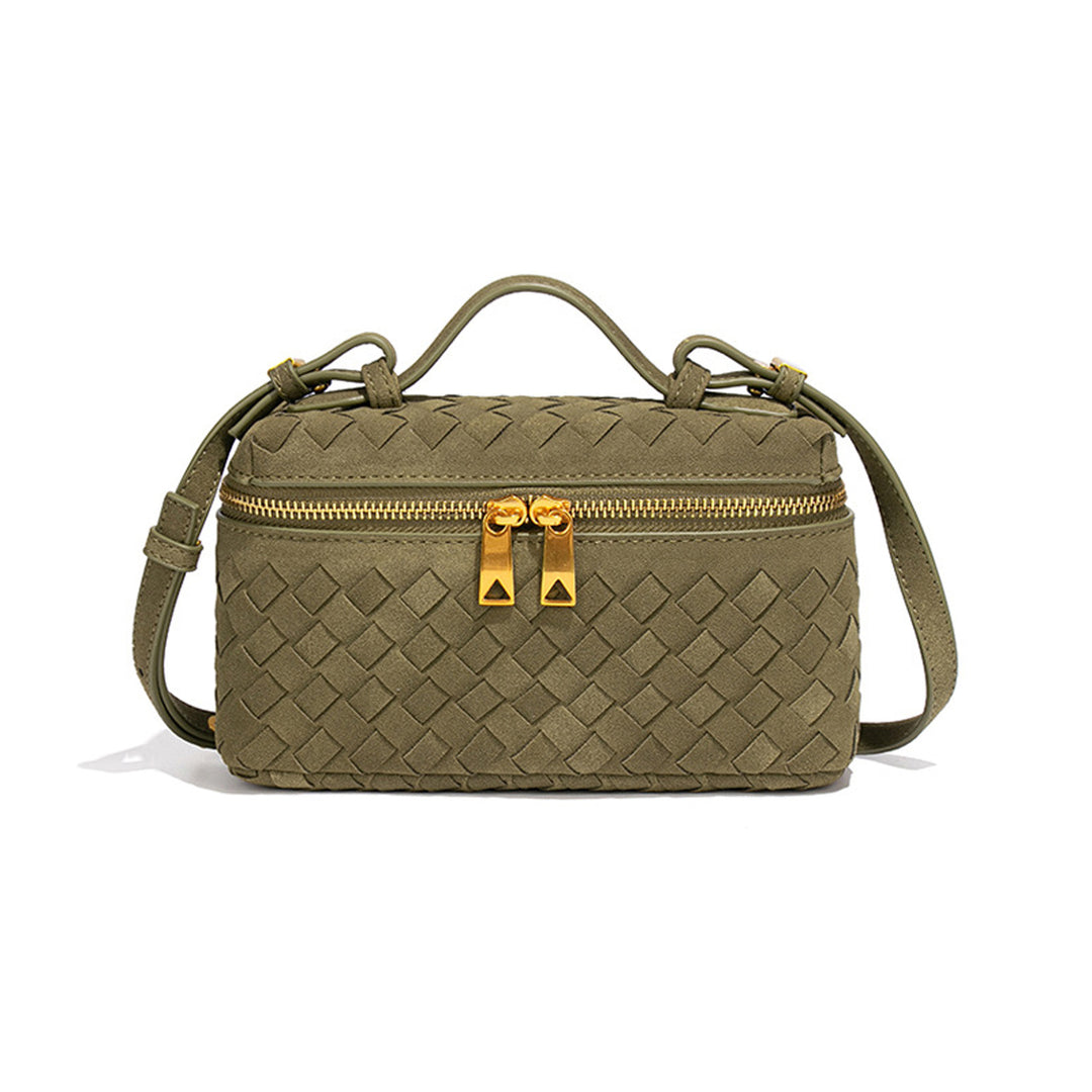 Textured Suede Crossbody Handbag Kalsten