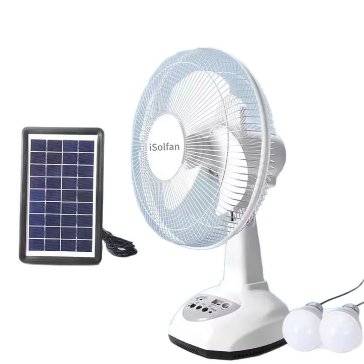 Women Solar Stand Fan Kalsten