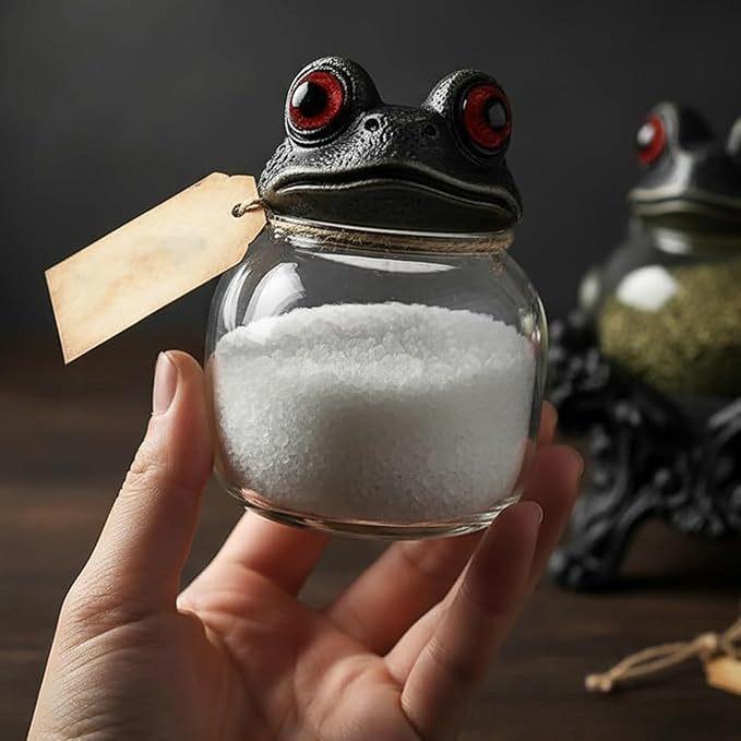 Spice holder in frog design Kalsten