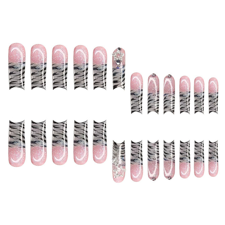 Decorative Press-On Nail Set Kalsten