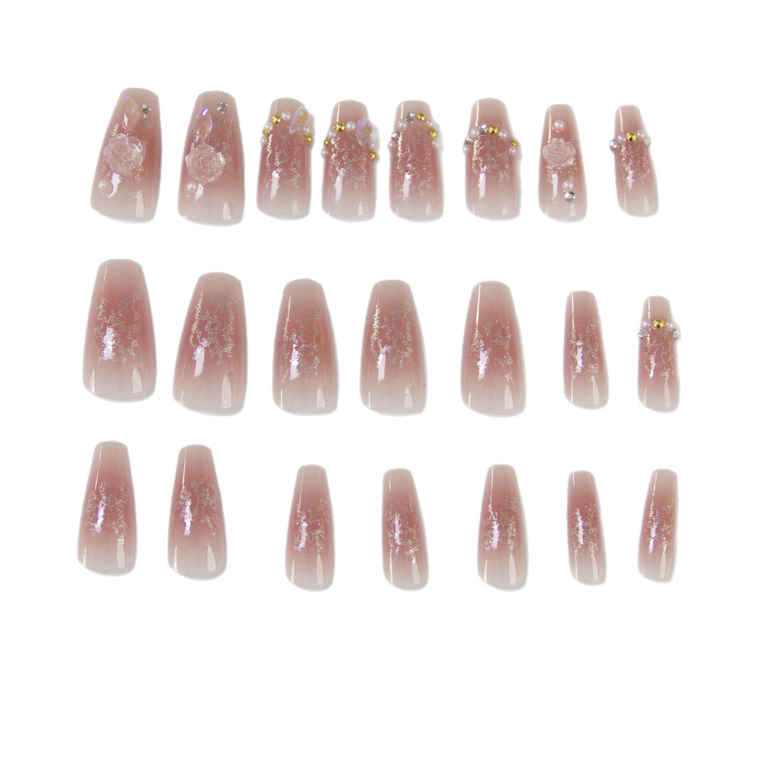 Elegant and Shiny Nail Art Kalsten