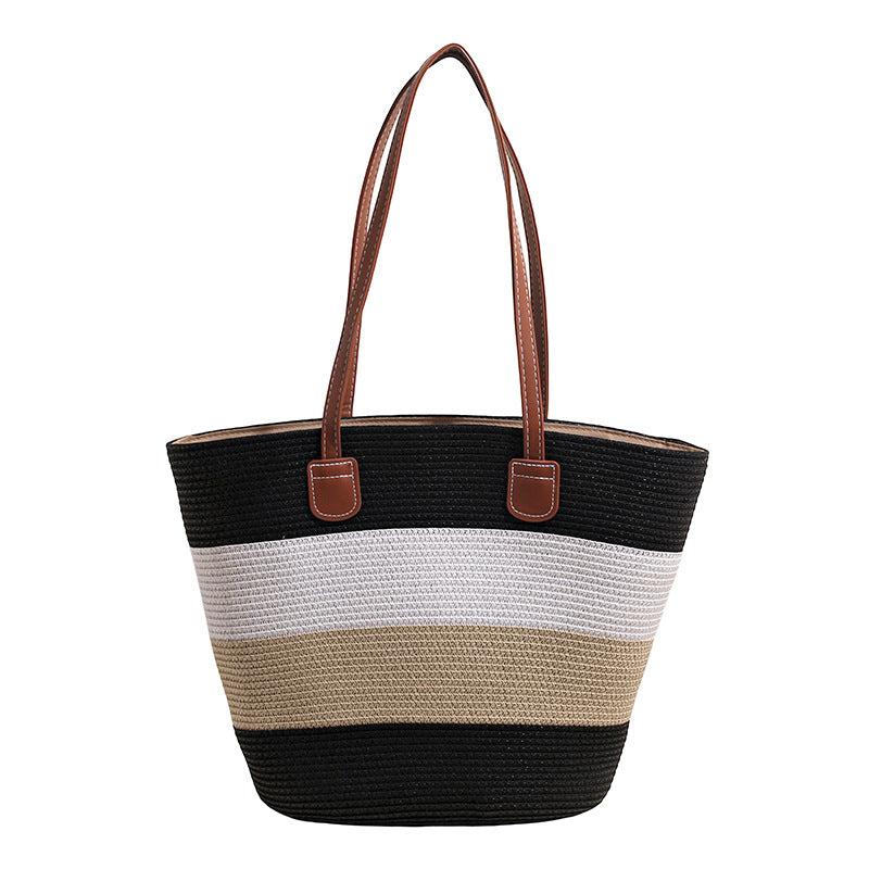 Eco-Friendly Woven Beach Tote Bag