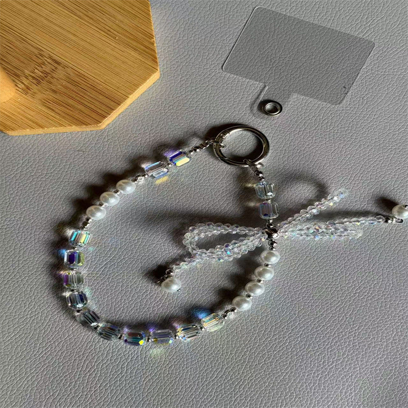 Elegant Beaded Charm Keychain Kalsten 1790135383