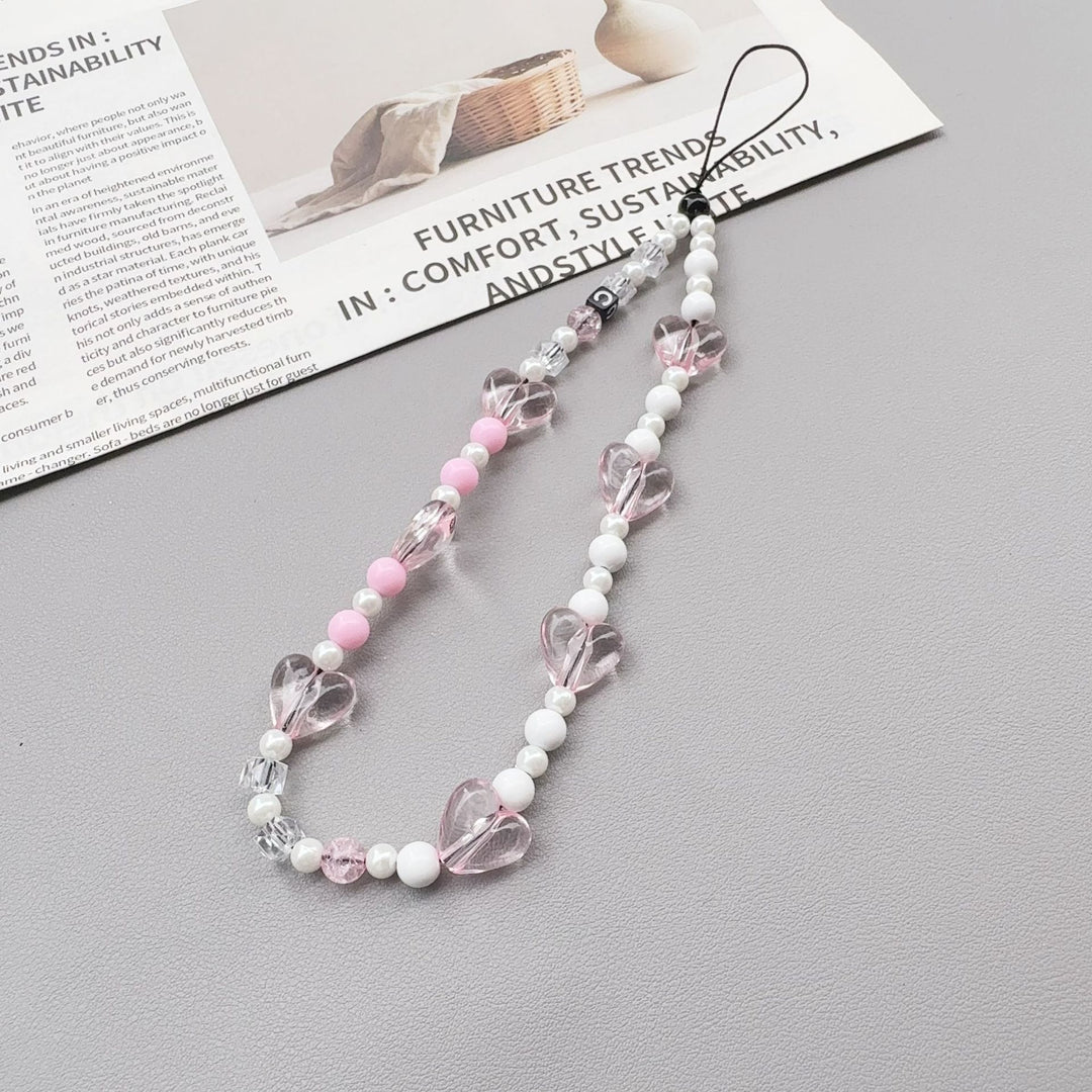 Heart-Shaped Beaded Eyewear Chain Kalsten 1790407502