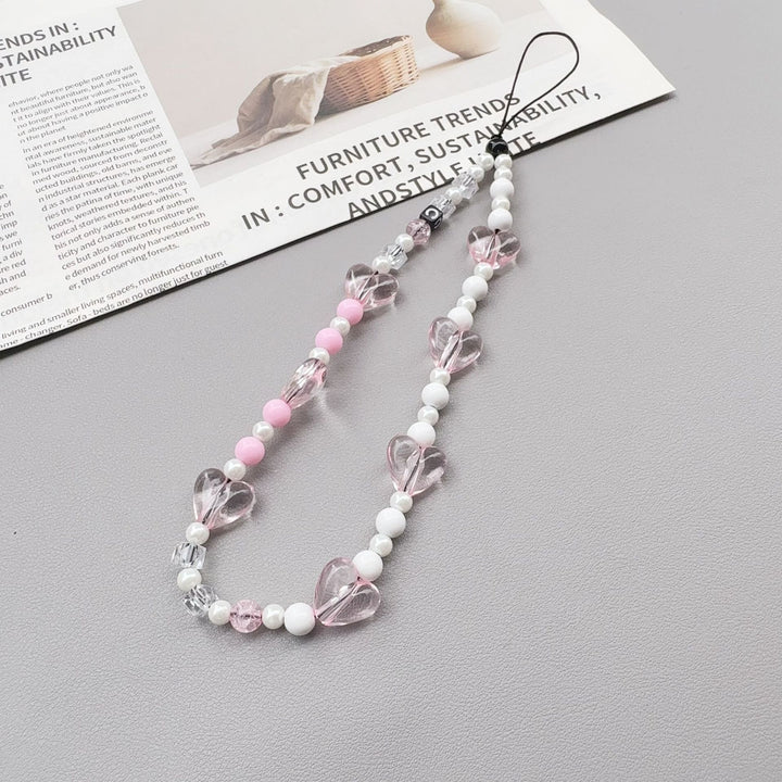 Heart-Shaped Beaded Eyewear Chain Kalsten 1790407502