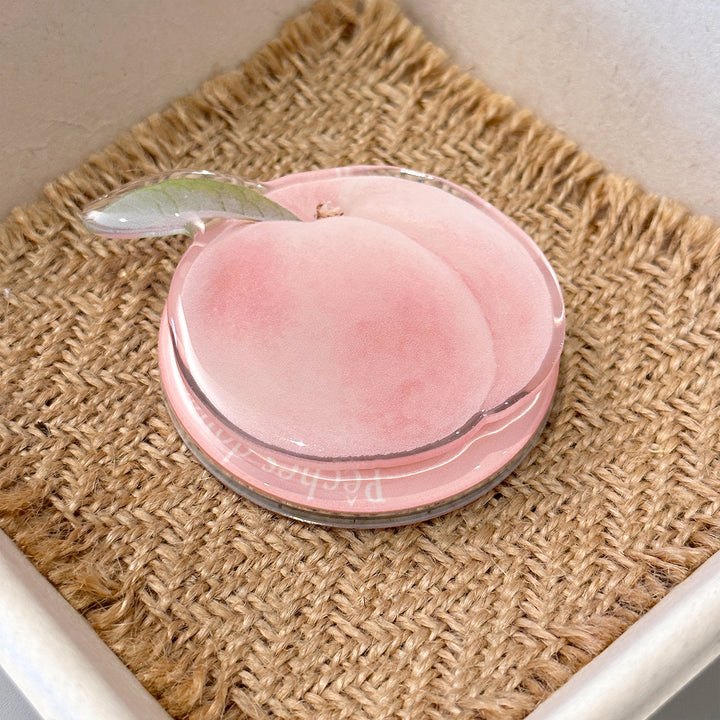 Decorative coaster in peach design Kalsten