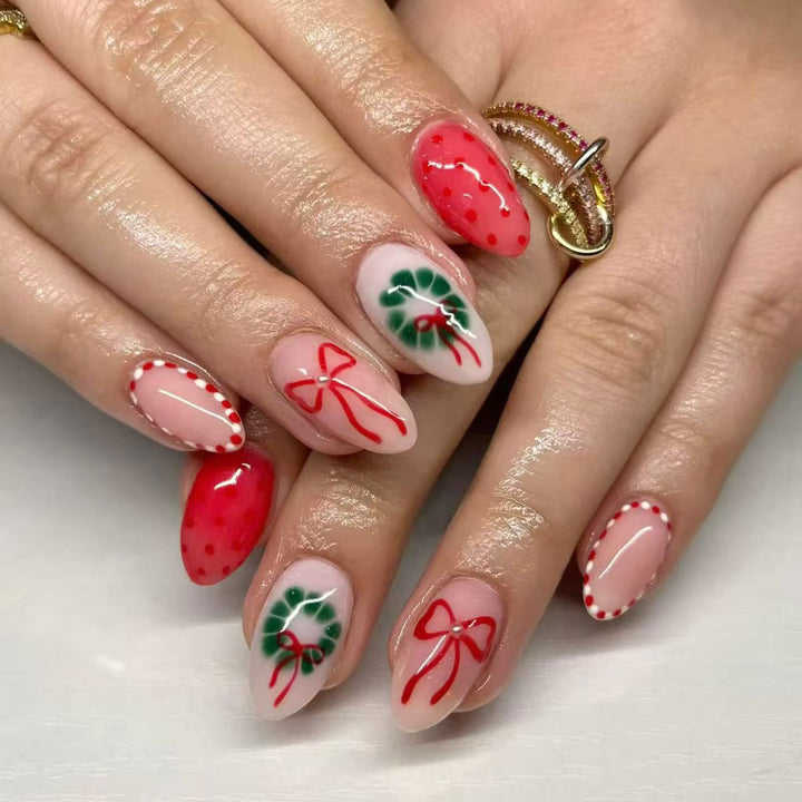 Festive Holiday Nail Art Set  1790957893