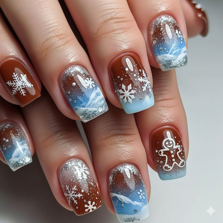 Decorative Winter Nail Art Kalsten