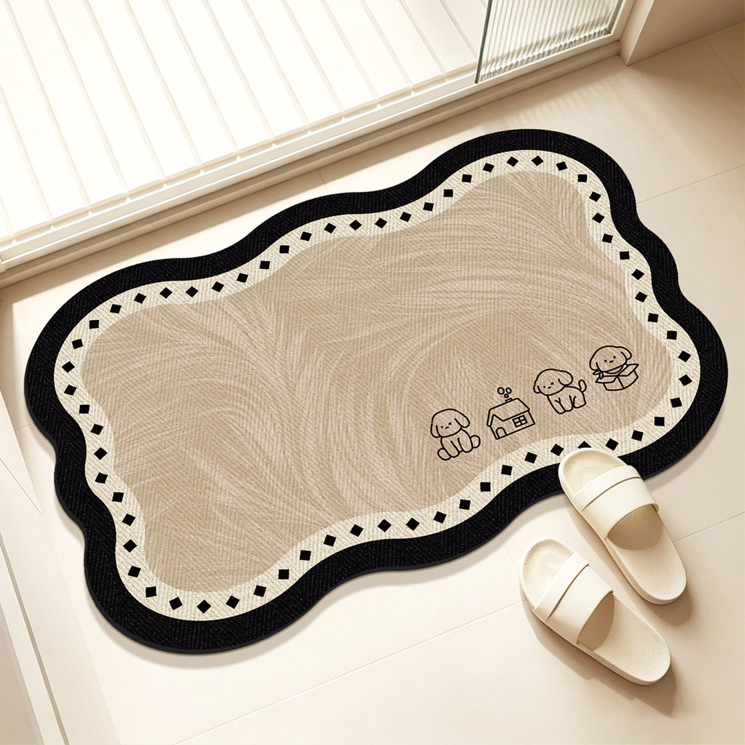 Decorative Bath Mat Kalsten