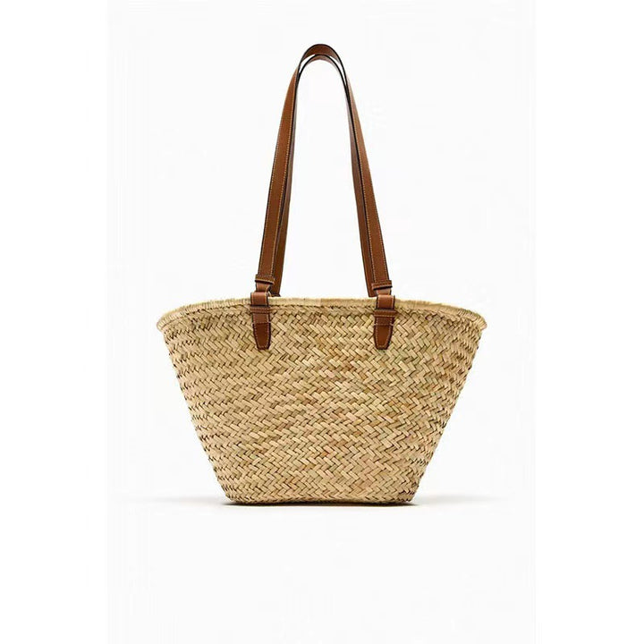 Elegant Braided Beach Bag Kalsten