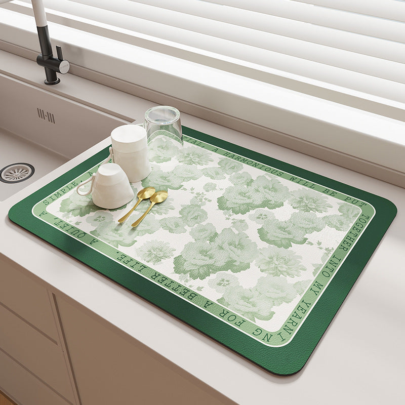 Floral-Patterned Kitchen Placemats