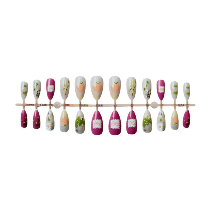 Artistic Floral Nail Art Design Set