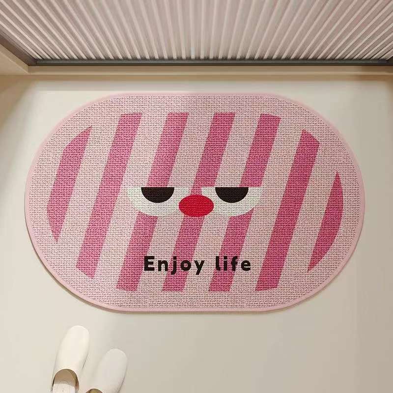 Playful Oval Area Mat