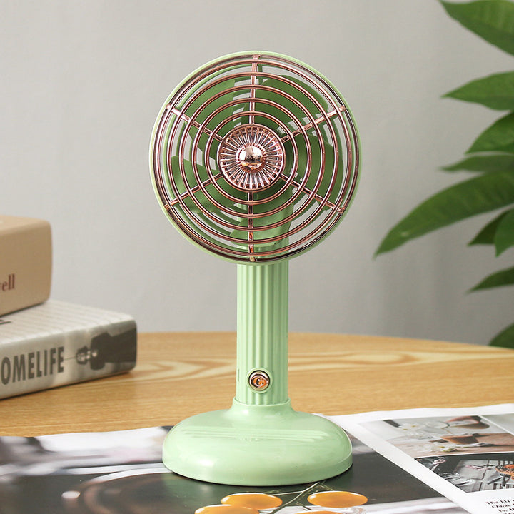Unisex Portable Desktop Fan with Stylish Retro Design Kalsten