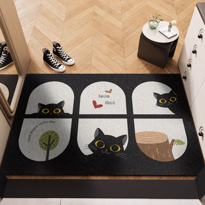 Geometric Pattern Floor Mat