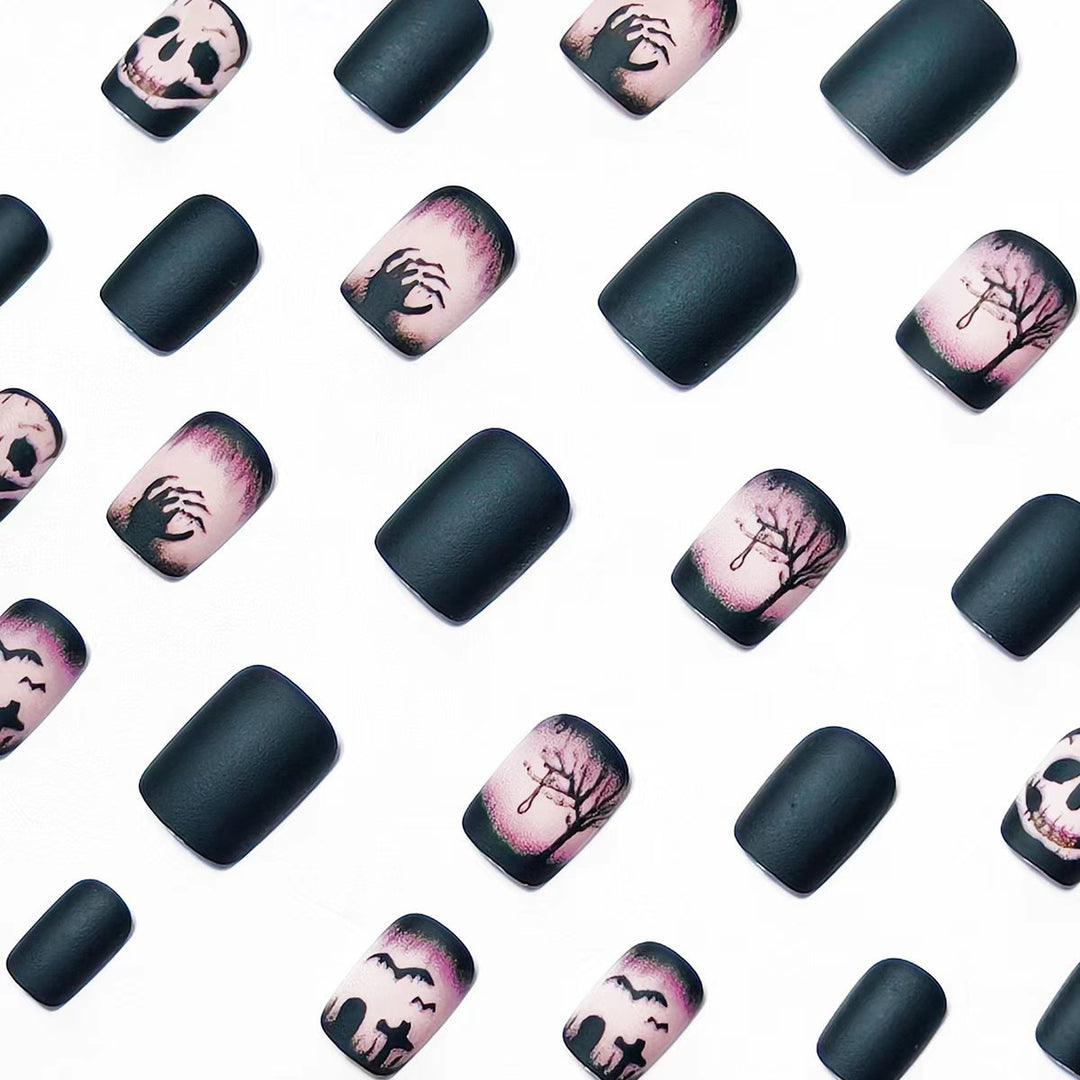 Creative Art Nails in Fascinating Halloween Design Kalsten