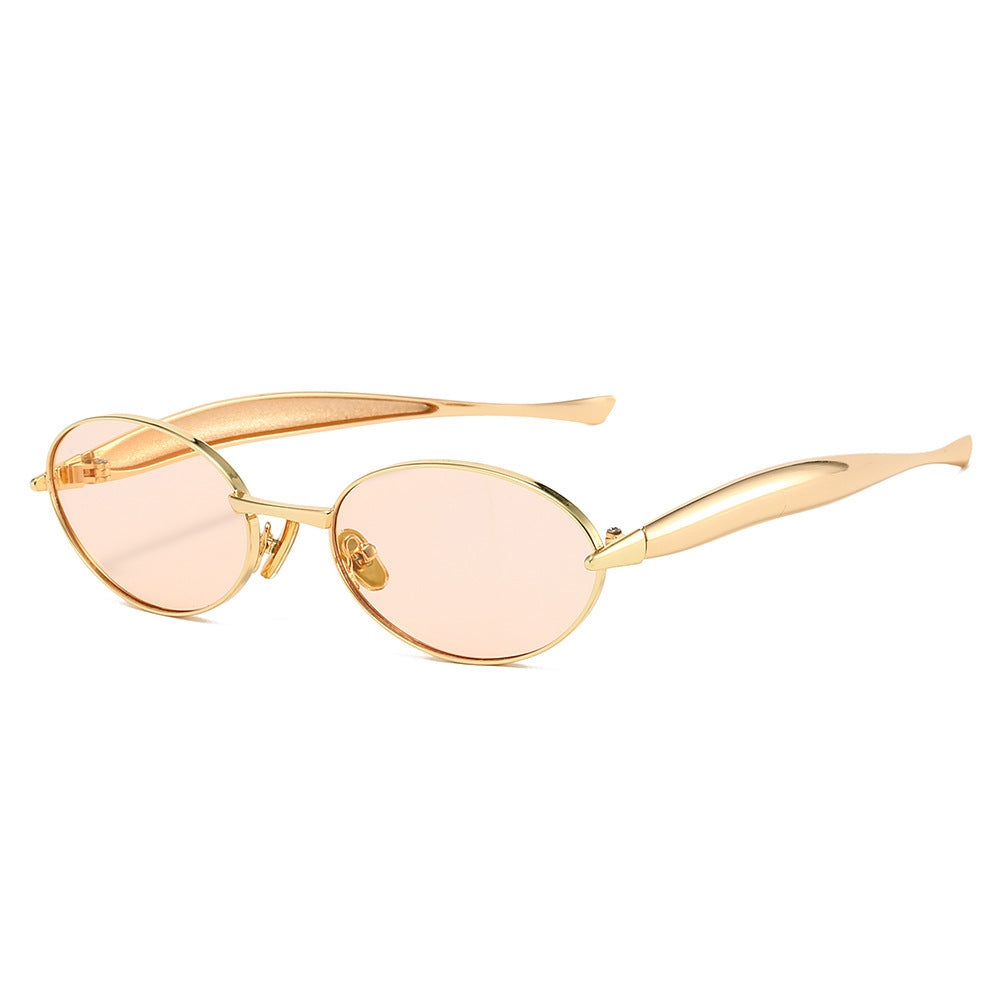 Elegant Oval Frame Sunglasses Kalsten