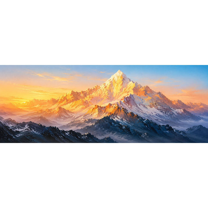 Scenic Mountain Landscape Canvas Art for Interiors