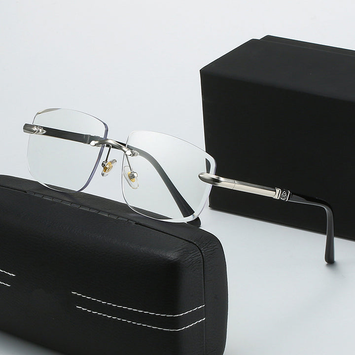 Women's square sunglasses with stylish plastic and metal details Kalsten