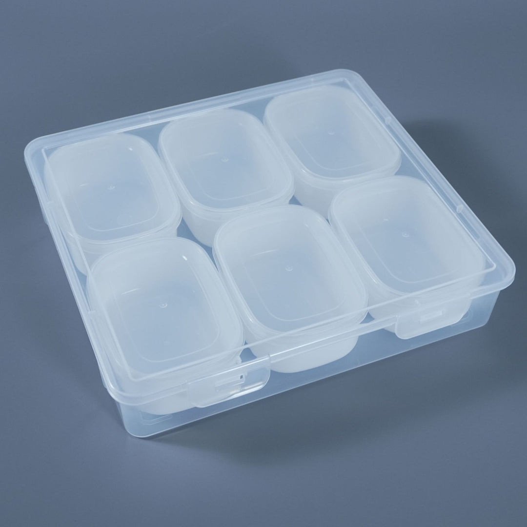 Multi-Functional Clear Craft Storage Container Kalsten