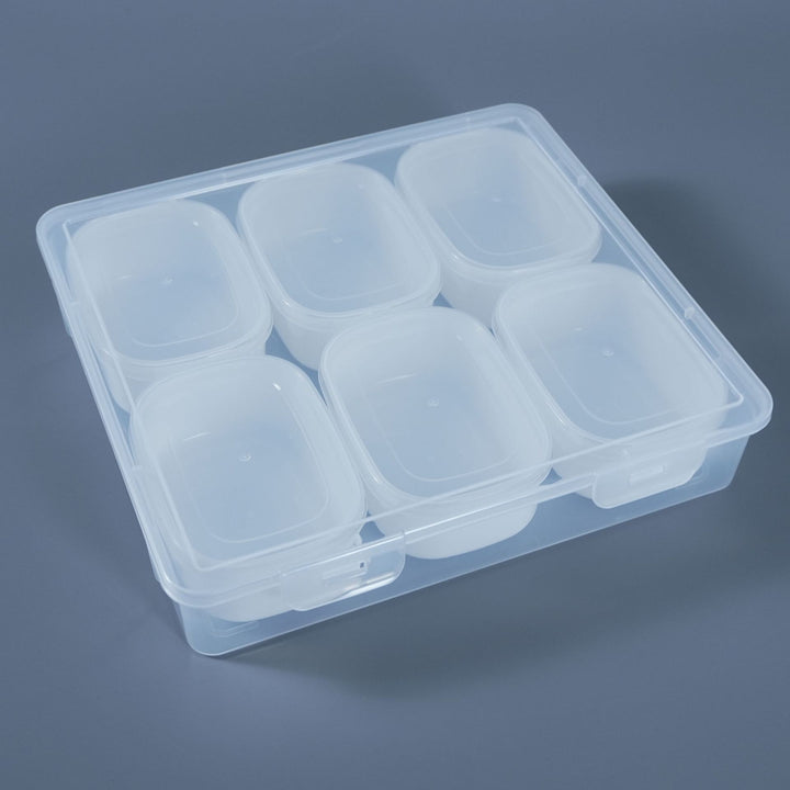 Multi-Functional Clear Craft Storage Container Kalsten