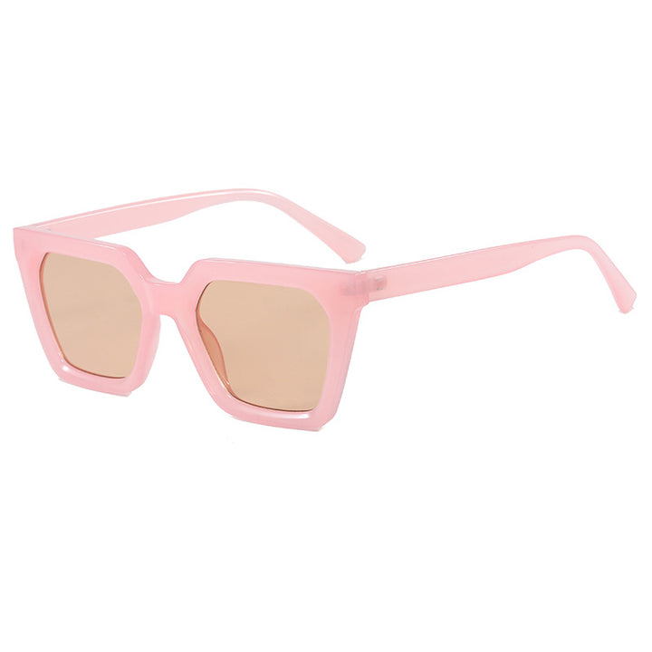 Women's modern designer sunglasses with transparent frame Kalsten