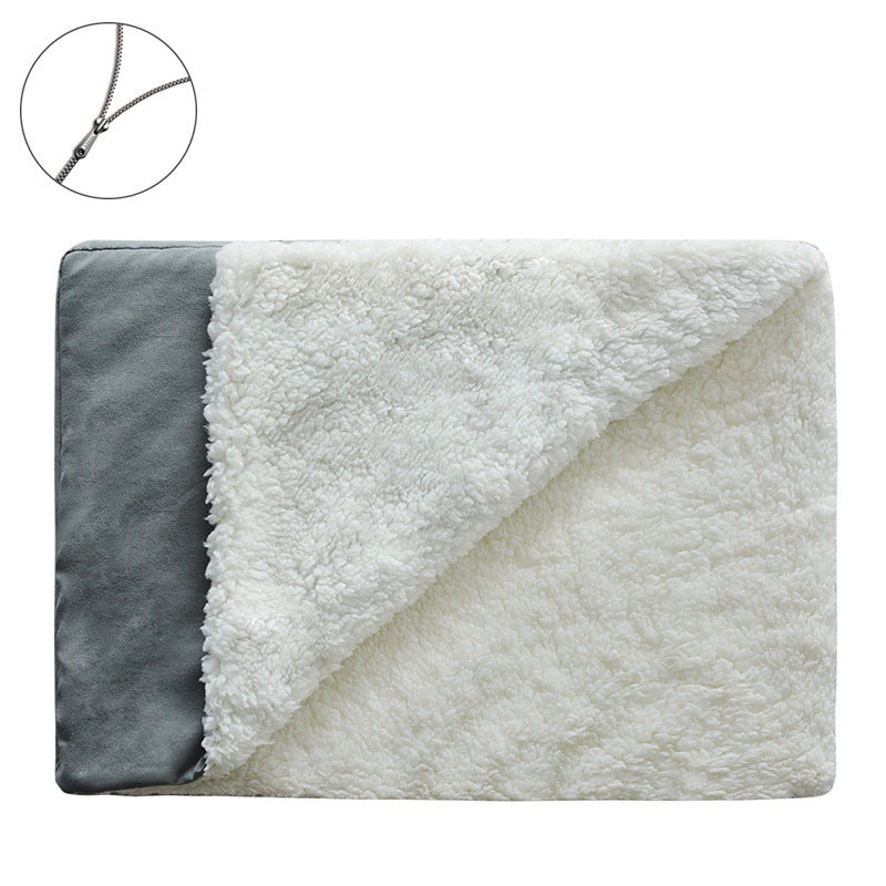 Reversible Plush  Blanket  Dog Bed