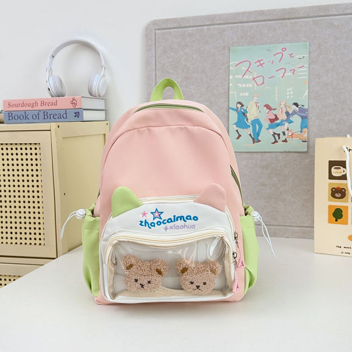Cute Cat Ear Design Backpack