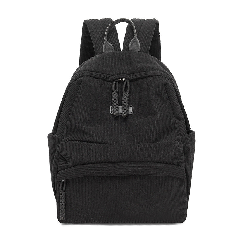 Stylish Corduroy Backpack Kalsten