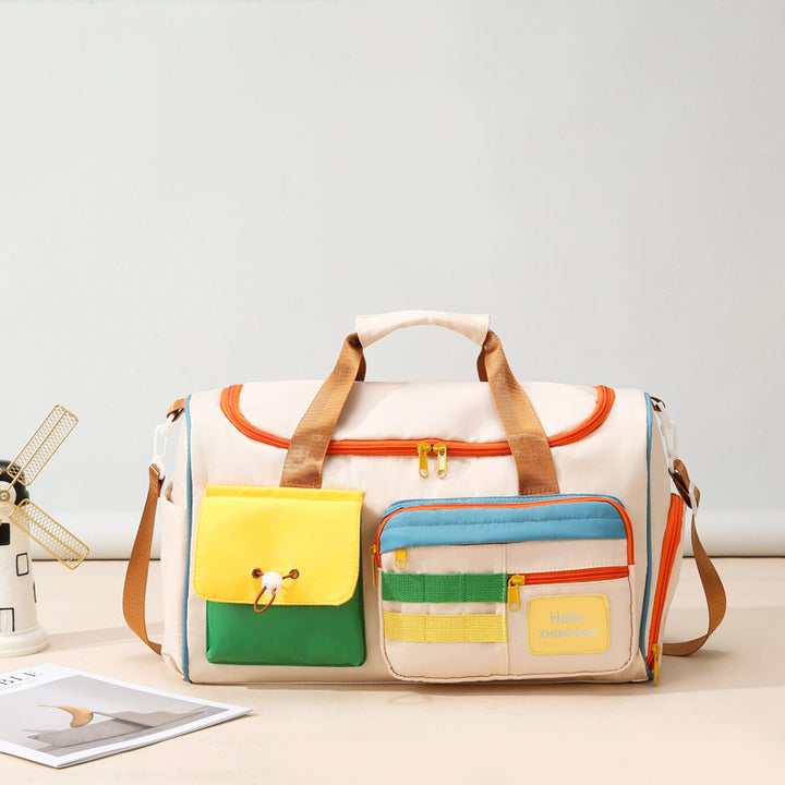 Multi-Pocket Functional Sports Duffel