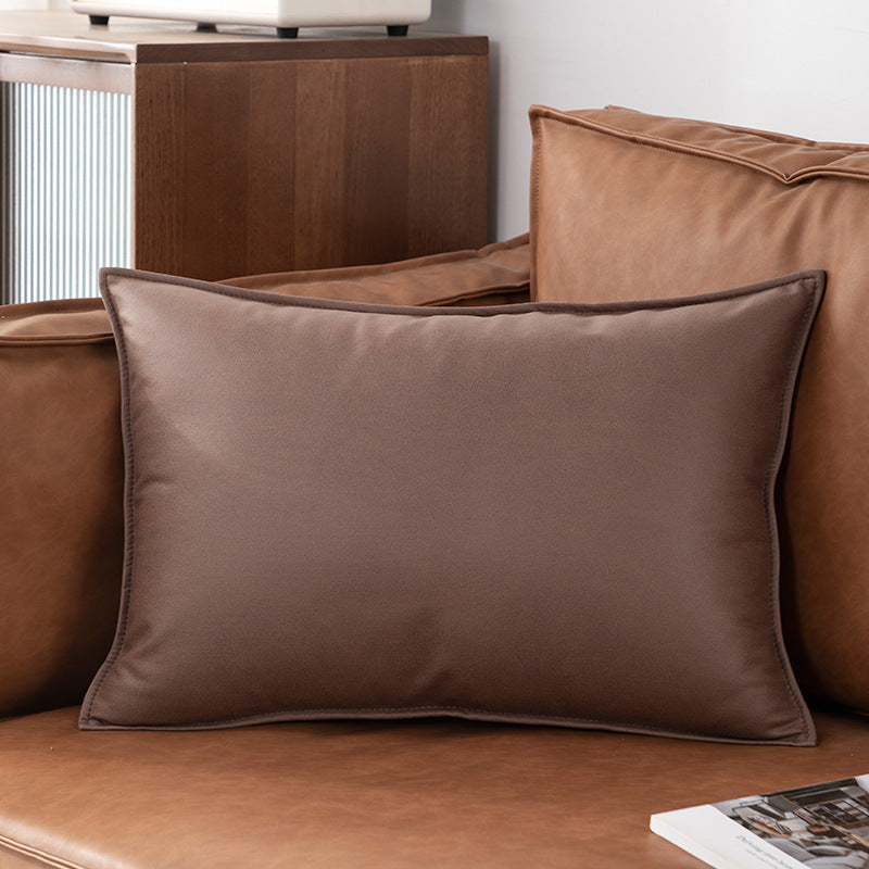 Luxurious Faux Leather Cushion