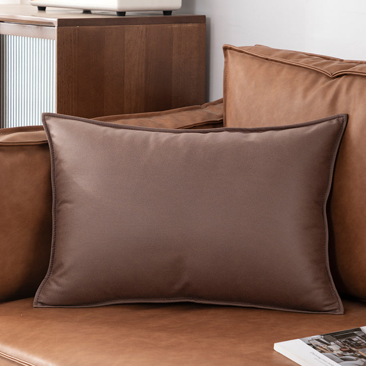 Luxurious Faux Leather Cushion