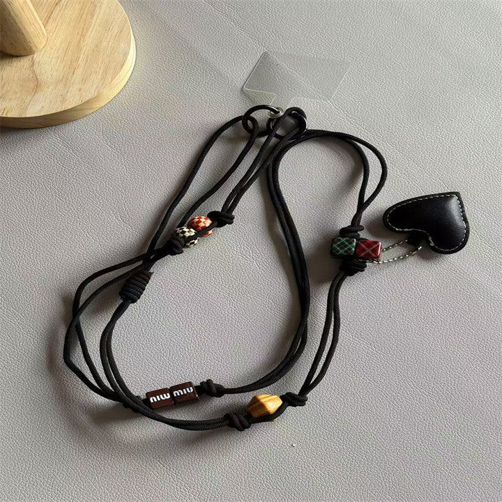 Handmade Heart Pendant Eyewear Lanyard Kalsten