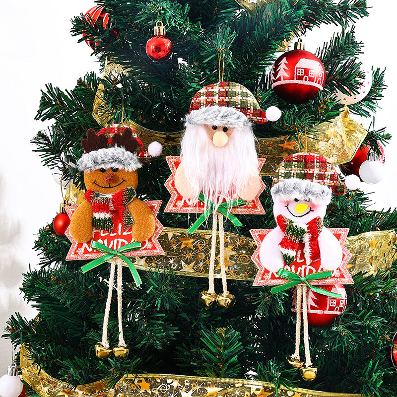 Cute snowman Christmas tree ornament Kalsten