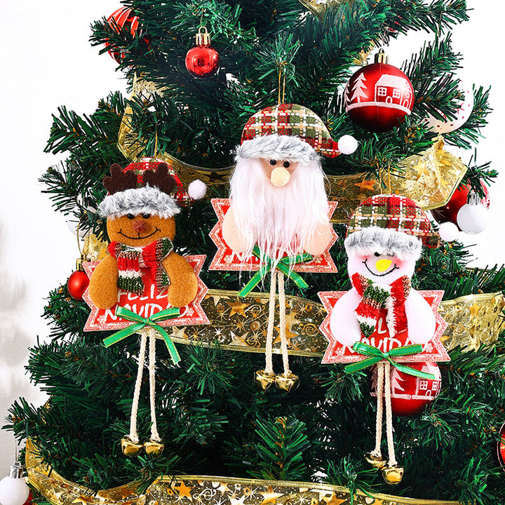 Cute snowman Christmas tree ornament Kalsten
