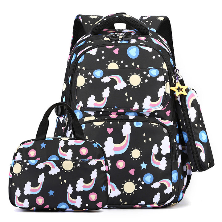 Playful school backpack with detachable accessories Kalsten