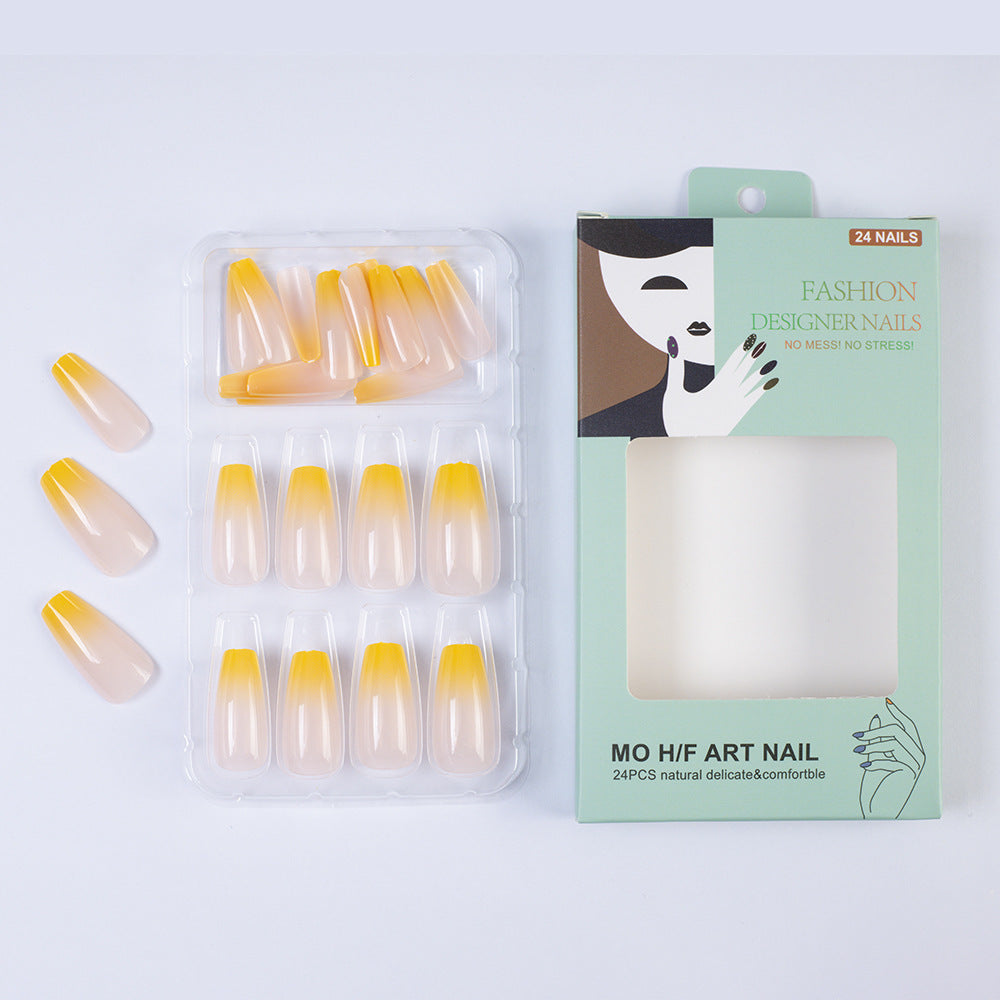Acrylic Nail Set with Ombre Effect Kalsten