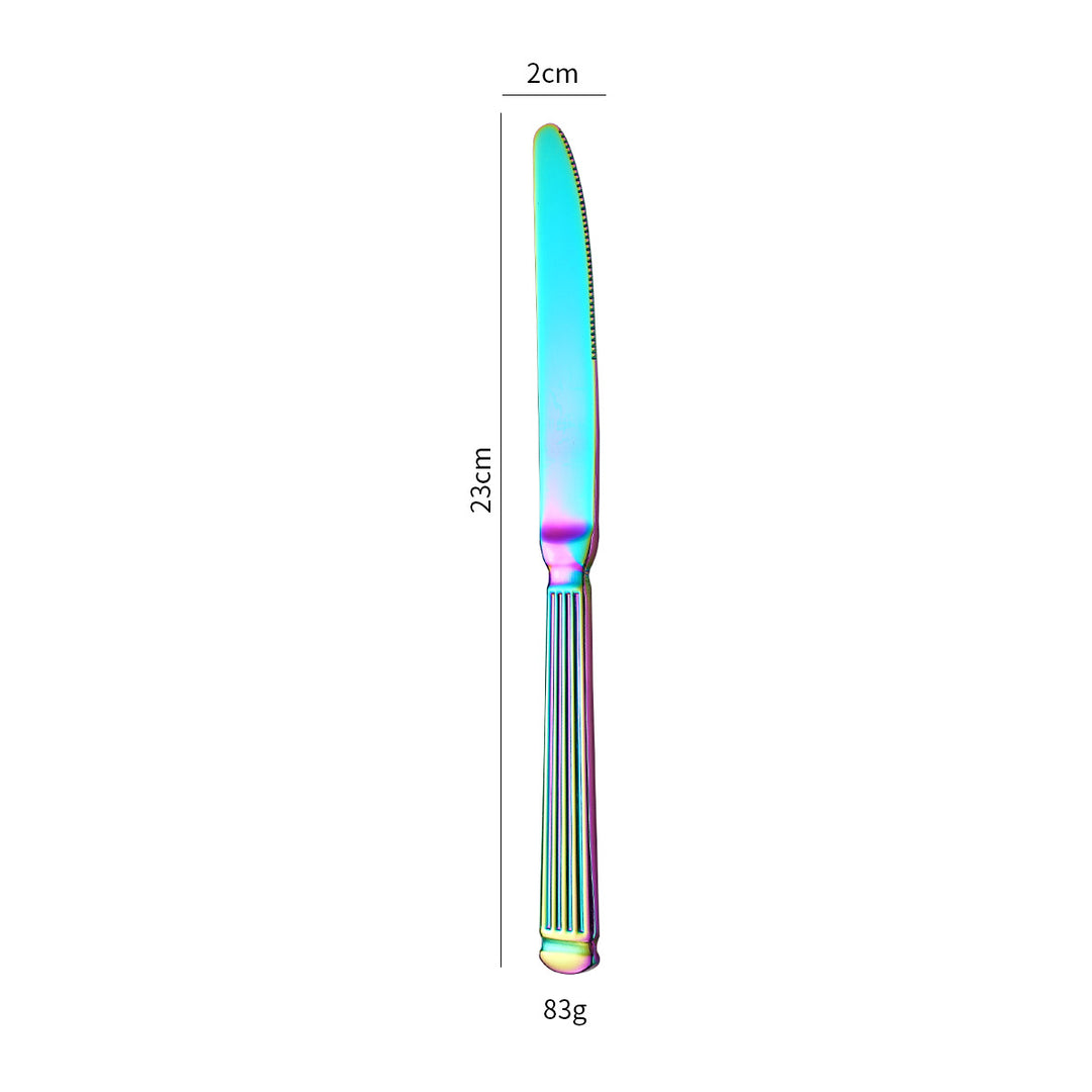 Elegant dessert spoon with exclusive surface design Kalsten