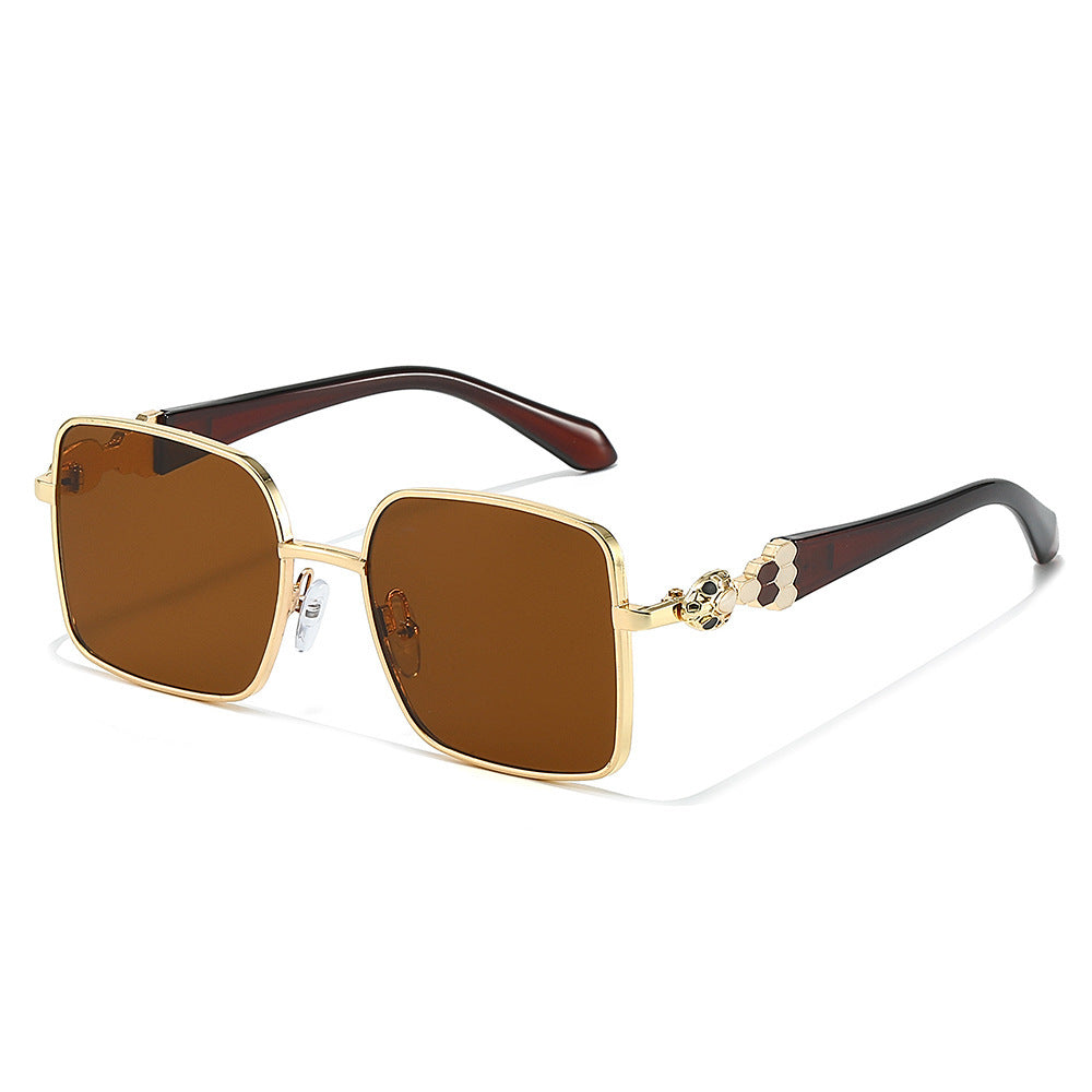 Chic Decorative Square Frame Sunglasses Kalsten