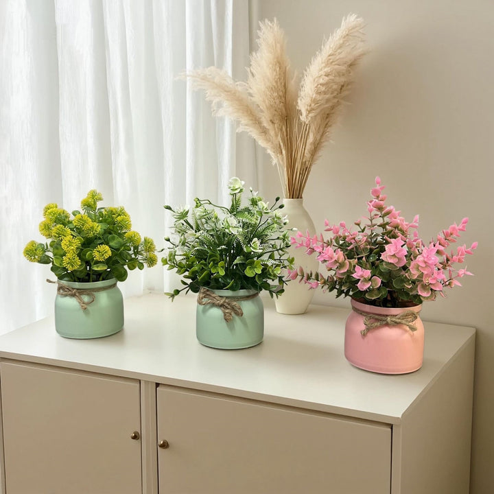 Artistic Faux Floral Arrangement