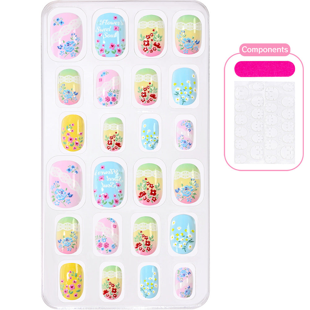 Creative Cartoon-Themed Press-On Nail Collection Kalsten