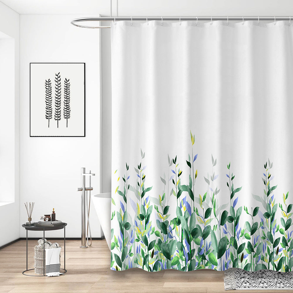 Floral Design Shower Curtain Kalsten